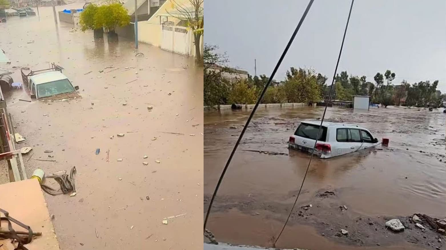 Infrastructure damage caused by unprecedented rainfall